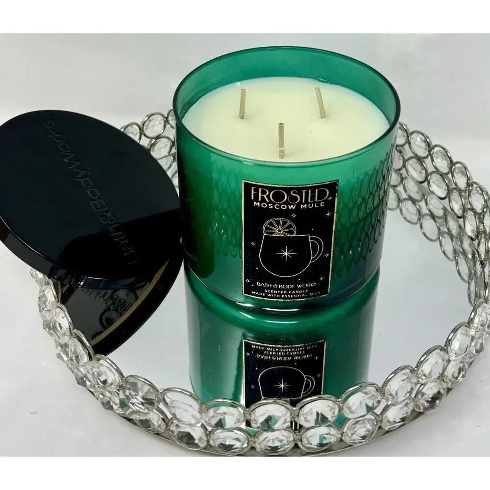 Bath & Body Works Roaring 20s 6-Candle Collection HTF Velvet Labels NEW